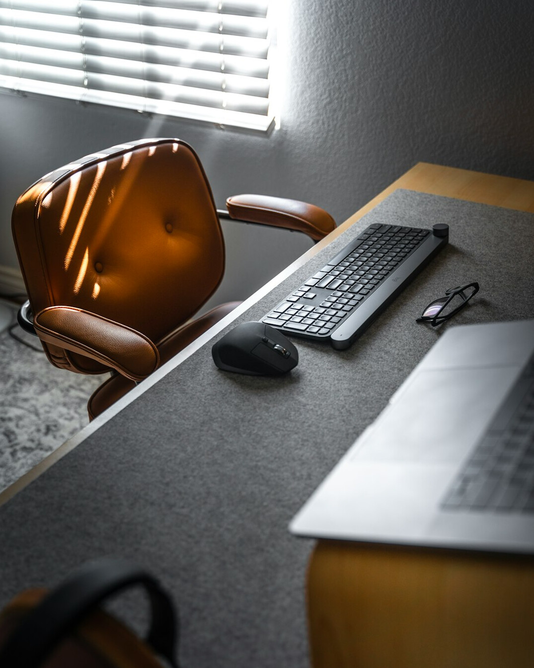 ergonomic office chair setup